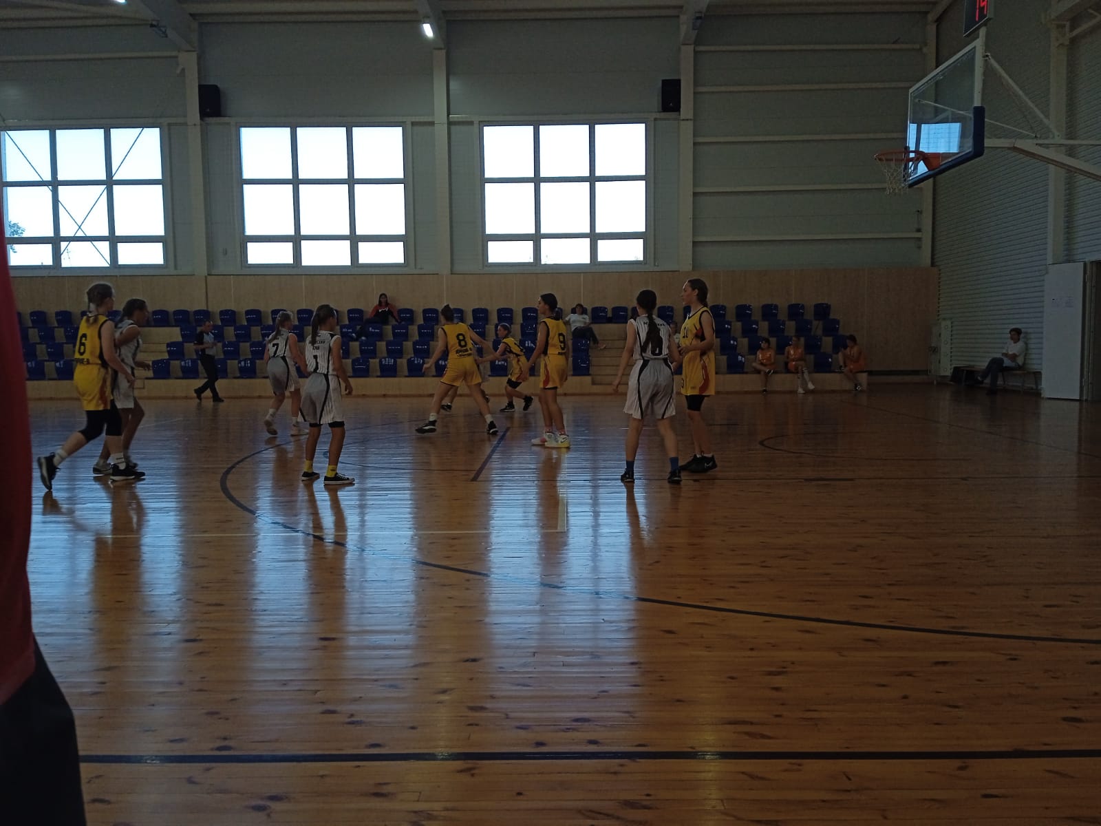 Спортивные соревнования по баскетболу в г. Благовещенка.